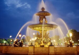 A picture-perfect fountain